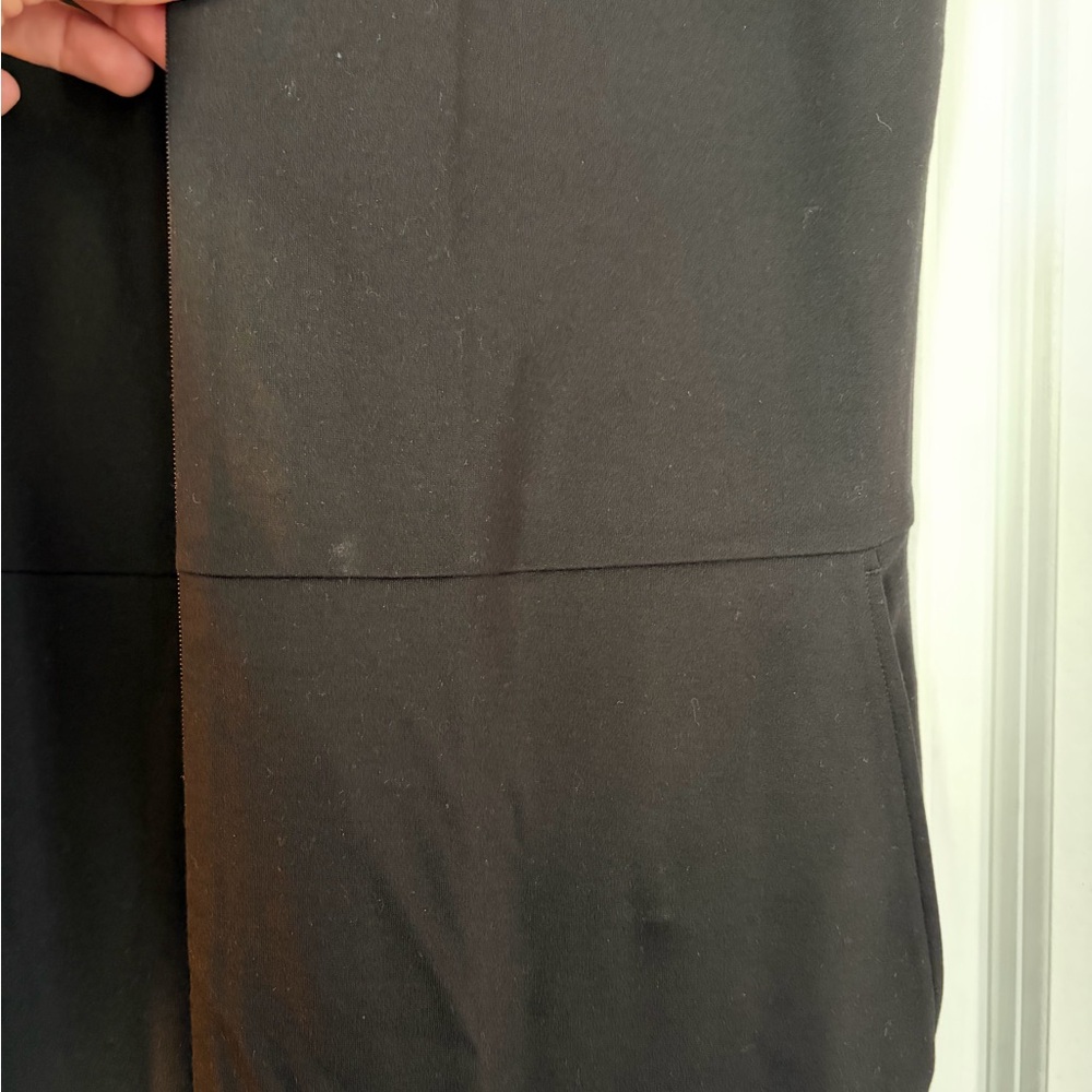 Eileen Fisher Washable Flex Ponte V- Neck Jumpsuit - Picture 4 of 10